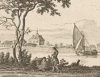 Het Huis Herlaar in 1750