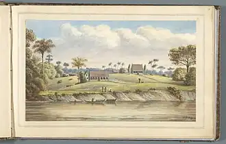 Aquarel van Victoria (1850)