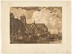 naar Jacob Maris, ca. 1892-93 (gepubliceerd in 1898), ets en aquatint, enige staat