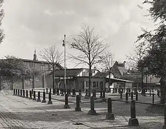Gezicht op de Lammermarkt (1958)