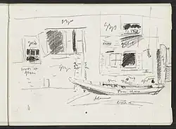 voorstudie, schetsboek met 13 bladen, pagina 11, Rijksmuseum Amsterdam, inv. nr. RP-T-1964-226A-11