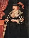 Anne Hale, Mrs Hoskins, 1629, olieverf op doek