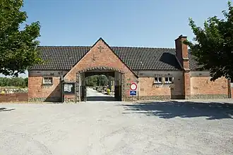 Toegang tot de begraafplaats