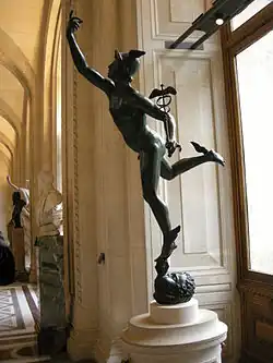 Mercurius, brons (Louvre, Parijs)