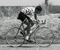 Giancarlo Bellini tijdens de Tour 1976