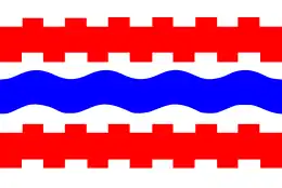 Vlag van de gemeente Giessenlanden