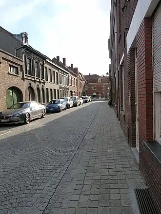 Gieterijstraat, hoek met de Raamstraat