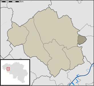 Kaart van Gijzelbrechtegem