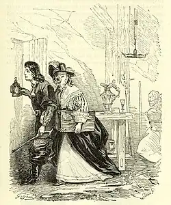 De ontsnapping met dona Mencia de Mosquera