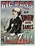 Gil Blas 1880, Au bonheuer des dames, Zola