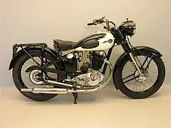 Gillet Superconfort (350cc-kopklepmotor) uit 1950
