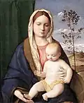 Giovanni Bellini: Madonna met Kind