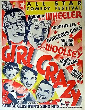 Girl Crazy poster 1930