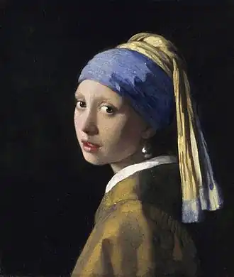 Johannes Vermeer Meisje met de parel Ca. 1665