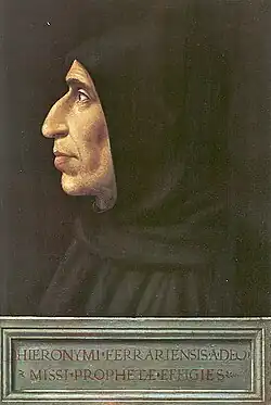 Portret van Girolamo Savonarola, ca. 1498-1500, Museo di San Marco, Florence