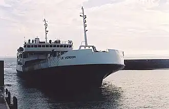 Veerboot bij Le Verdon-sur-Mer