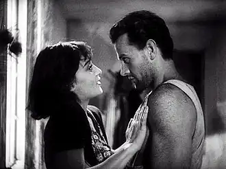 Clara Calamai en Massimo Girotti in Ossessione