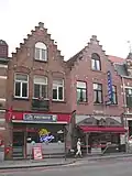 Winkel-woonhuizen gedateerd 1901