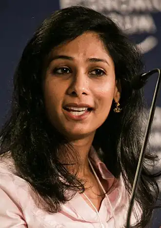 Gita Gopinath in 2021