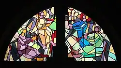 Glas-in-loodraam, O.L.V. Tenhemelopneming Voorburg