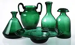 Glasensemble "Antiqua" (Nationaal Glasmuseum, Leerdam)