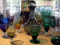 Glasservies Kristalunie (Max Verboeket, vanaf 1956)