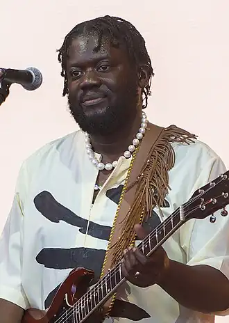 Michael Kiwanuka op Glastonbury 2024