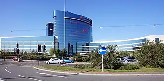 Het hoofdkantoor in Londen, oktober 2011