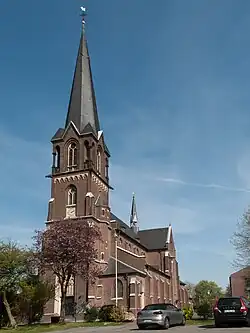 Glehn, kerk: katholieke Pfarrkirche Sankt Pankratius