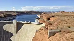 Glen Canyon Dam en Lake Powell