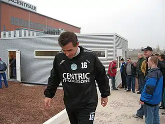 Glen Salmon op Trainingscomplex Noord-Nederland