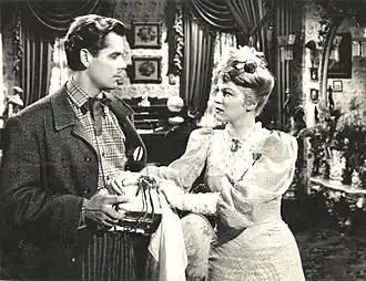 Scène uit The Desperadoes met Glenn Ford en Claire Trevor