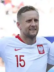 Kamil Glik met Polen op het WK 2018