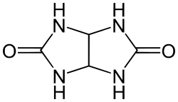 Structuurformule van glycoluril