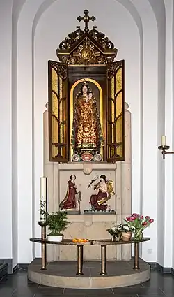 Genadebeeld Marienloh O.L.V. van Zeven Vreugden in de St. Jozefkerk