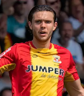 Willumsson in 2023 als speler van Go Ahead Eagles