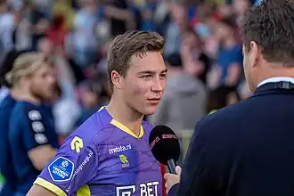 Eiting namens FC Volendam in 2023