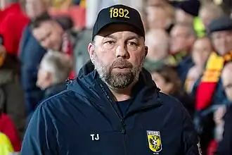 Janssen als assistent bij Vitesse, 2023