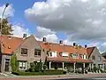 Blokje van zes geschakelde woningen