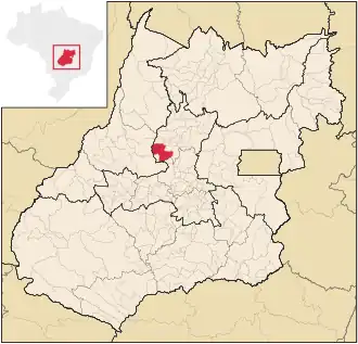 Kaart van Itapuranga