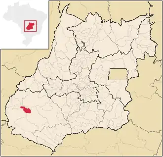 Kaart van Perolândia