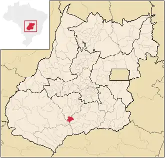 Kaart van Porteirão