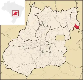 Kaart van Sítio d'Abadia