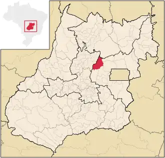 Kaart van Vila Propício