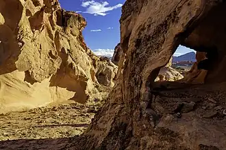 Rotsformaties in Gold Butte National Monument