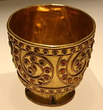 gouden beker uit de Trialeti-vondst