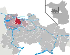 Kaart van Gollenberg