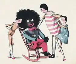 Illustratie uit 'Golliwog'