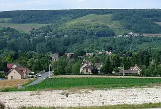 Gezicht op Gommecourt