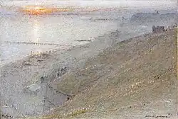 Hastings, Winter Sunset